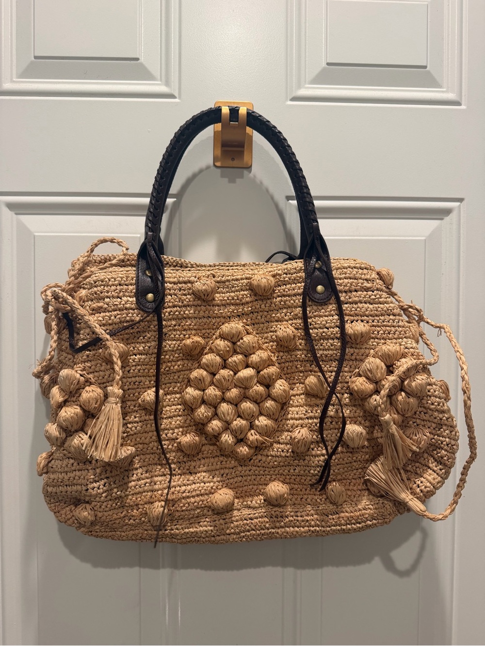 Gérard Darel Raphia Cabas and Ficelle bag - Picture 2 of 9